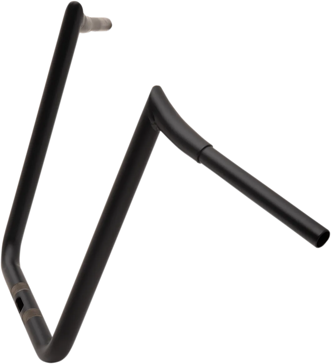 LA Choppers LA-7353-18M 1-1/4in. Hefty Prime Ape Handlebars - 18in. Rise - Flat Black