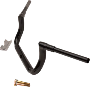 LA Choppers LA-7364-08B 1-1/2in. Grande Twin Peaks Touring Handlebars - 8in. Rise - Gloss Black