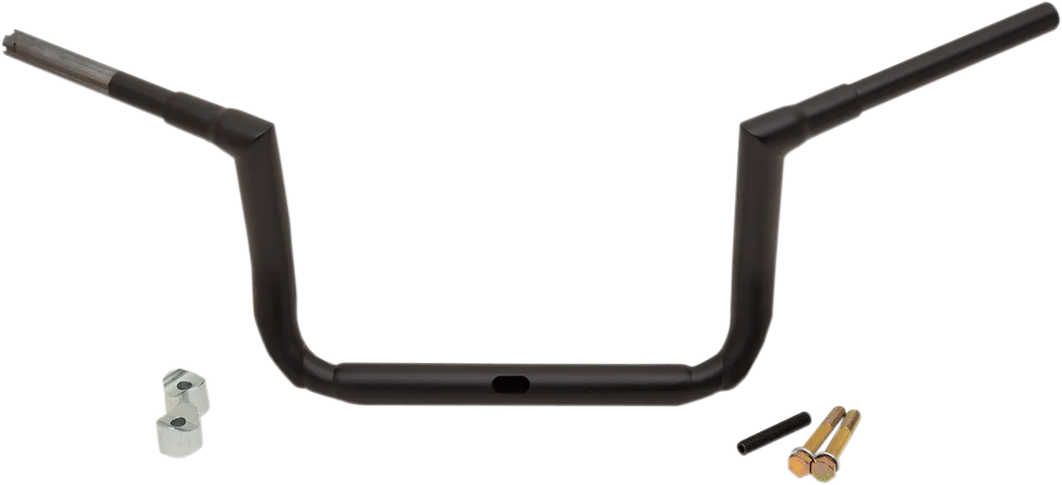 LA Choppers LA-7364-10M 1-1/2in. Grande Twin Peaks Touring Handlebars - 10in. Rise - Flat Black
