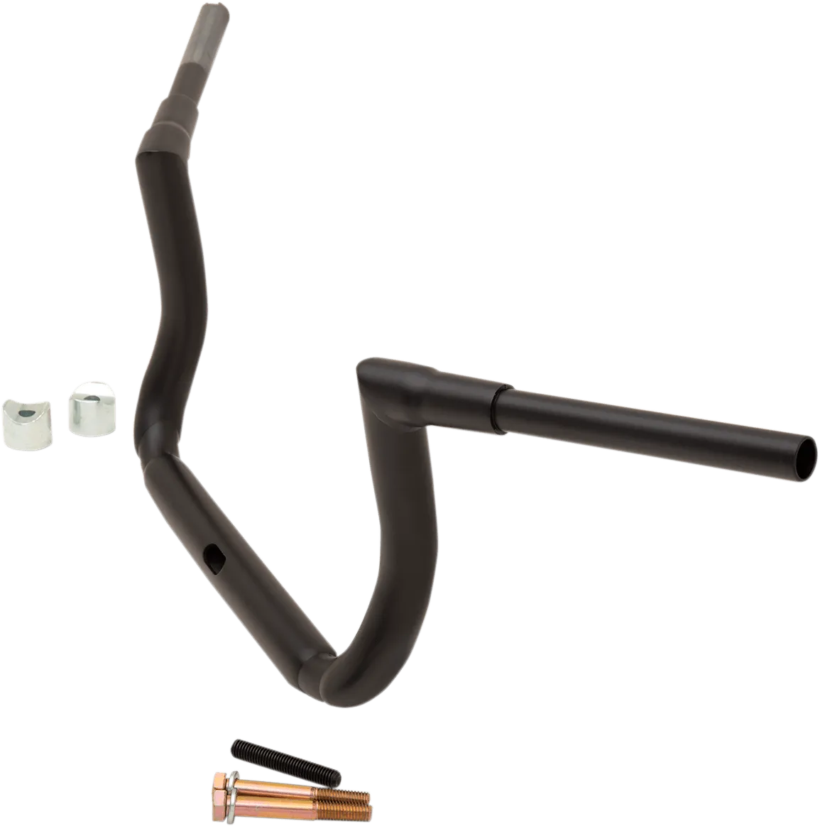 LA Choppers LA-7364-10M 1-1/2in. Grande Twin Peaks Touring Handlebars - 10in. Rise - Flat Black