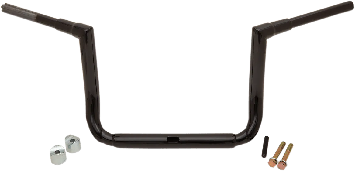 LA Choppers LA-7364-12B 1-1/2in. Grande Twin Peaks Touring Handlebars - 12in. Rise - Gloss Black