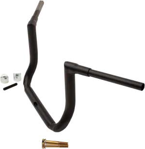LA Choppers LA-7364-12M 1-1/2in. Grande Twin Peaks Touring Handlebars - 12in. Rise - Flat Black