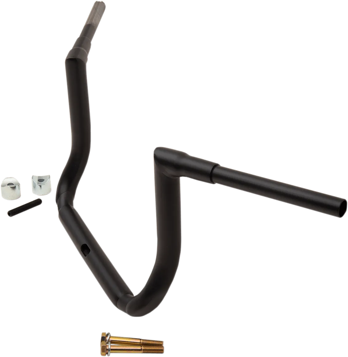 LA Choppers LA-7364-12M 1-1/2in. Grande Twin Peaks Touring Handlebars - 12in. Rise - Flat Black