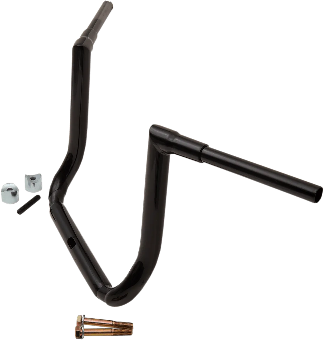 LA Choppers LA-7364-14B 1-1/2in. Grande Twin Peaks Touring Handlebars - 14in. Rise - Gloss Black