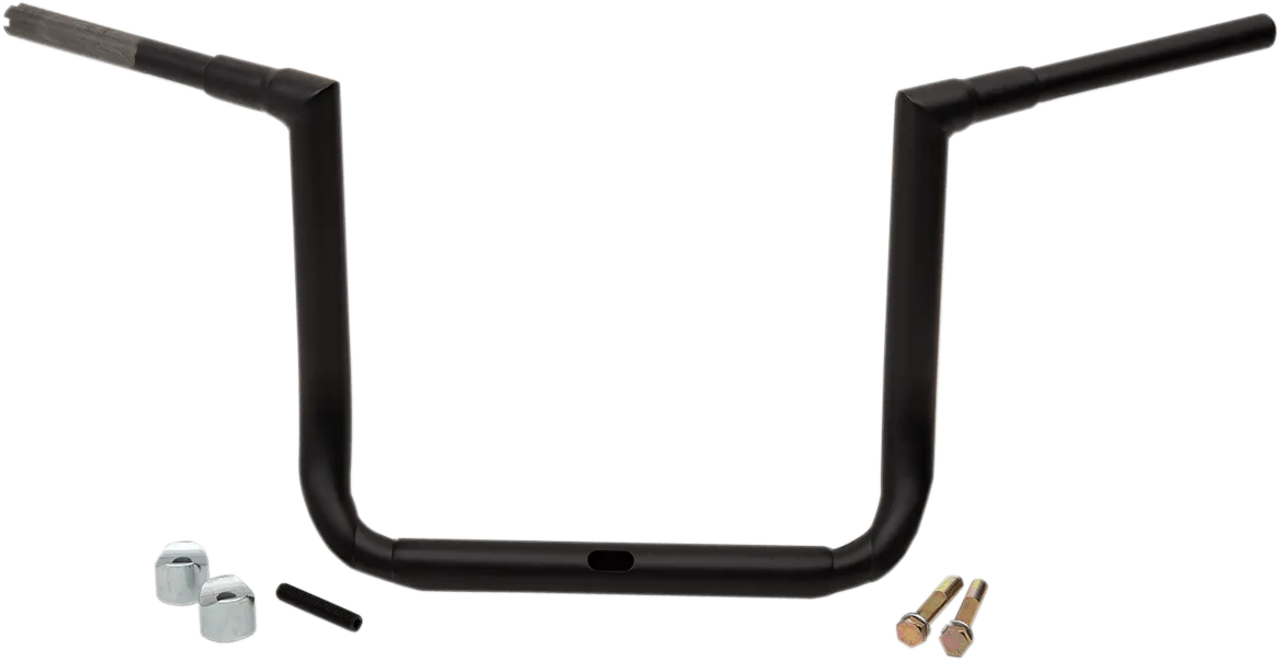 LA Choppers LA-7364-14M 1-1/2in. Grande Twin Peaks Touring Handlebars - 14in. Rise - Flat Black