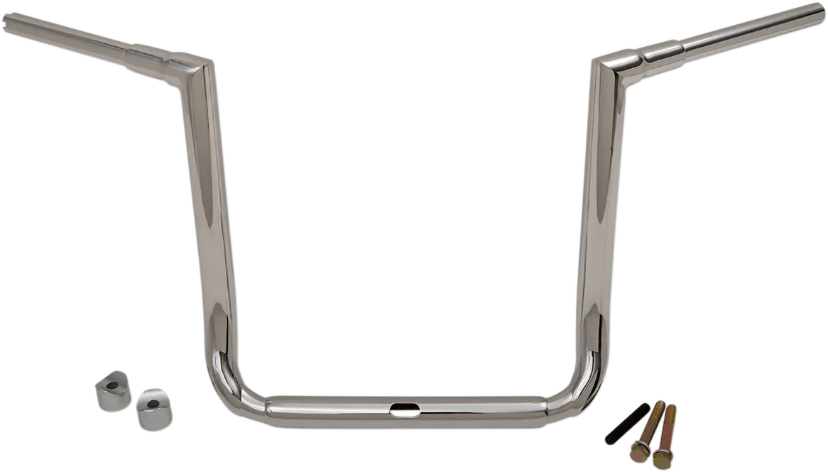 LA Choppers LA-7364-16 1-1/2in. Grande Twin Peaks Touring Handlebars - 16in. Rise - Chrome