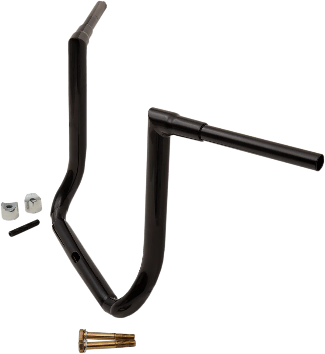 LA Choppers LA-7364-16B 1-1/2in. Grande Twin Peaks Touring Handlebars - 16in. Rise - Gloss Black