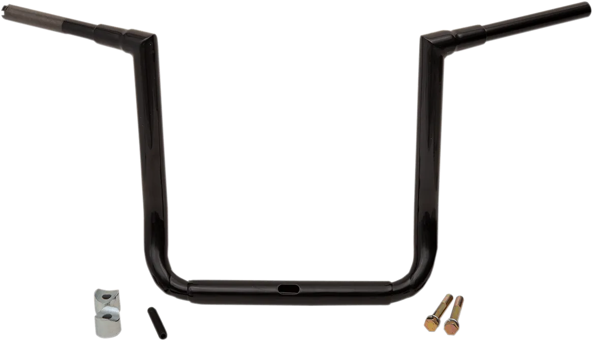 LA Choppers LA-7364-16B 1-1/2in. Grande Twin Peaks Touring Handlebars - 16in. Rise - Gloss Black