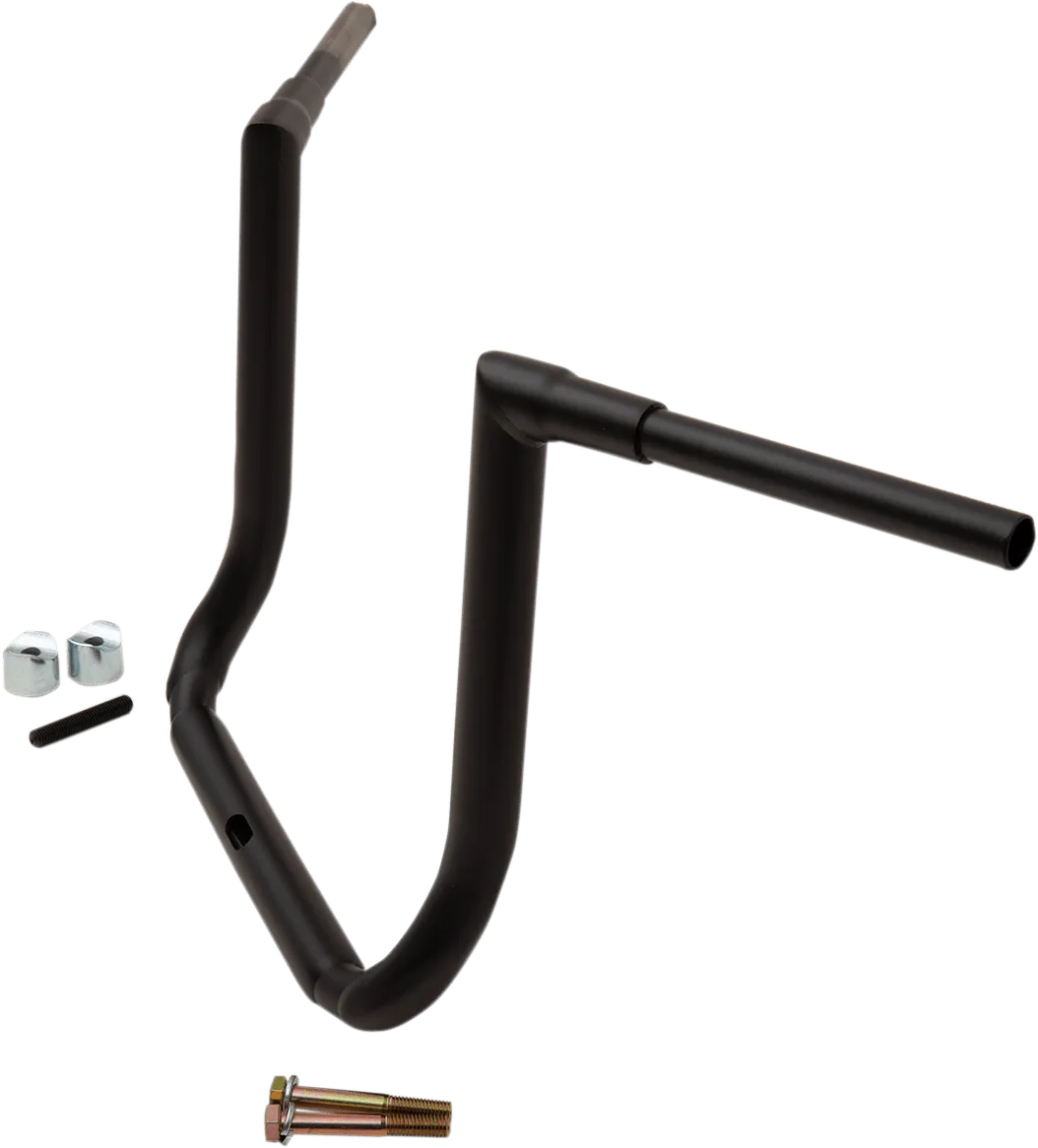 LA Choppers LA-7364-16M 1-1/2in. Grande Twin Peaks Touring Handlebars - 16in. Rise - Flat Black