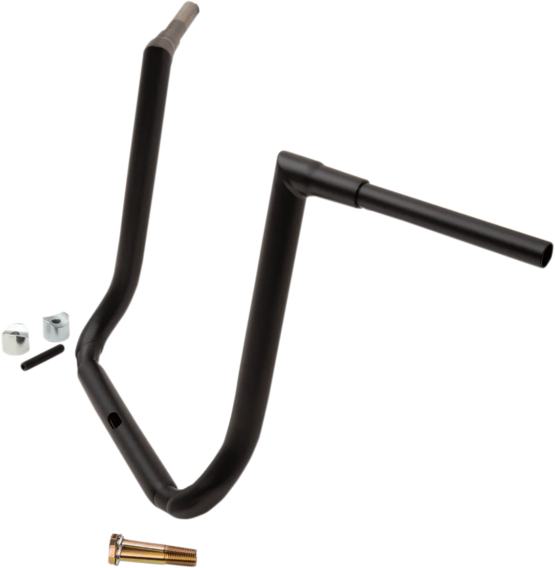 LA Choppers LA-7364-18M 1-1/2in. Grande Twin Peaks Touring Handlebars - 18in. Rise - Flat Black