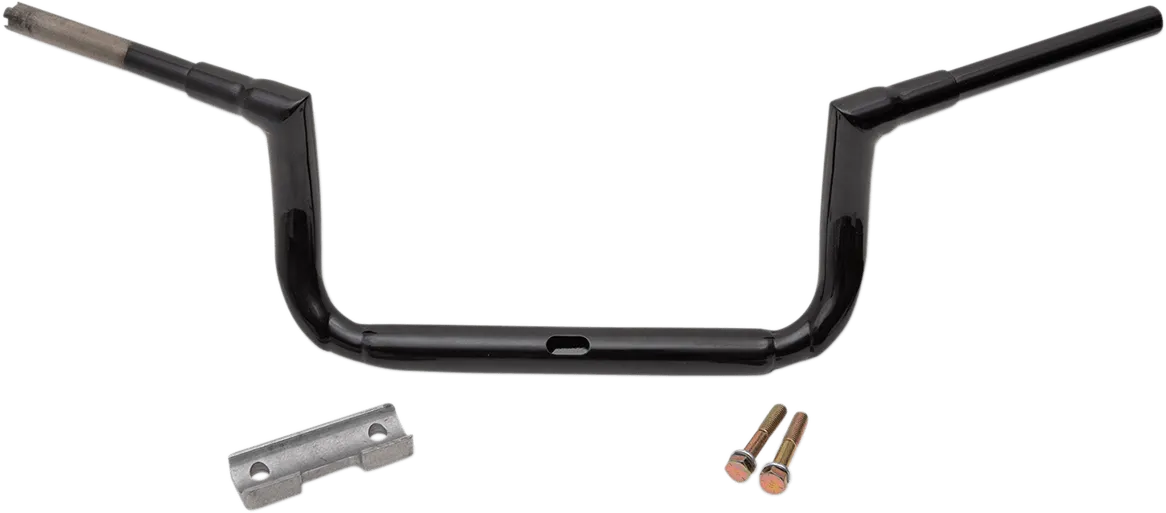 LA Choppers LA-7365-08B 1-1/2in. Grande Twin Peaks Touring Handlebars - 8in. Rise - Gloss Black