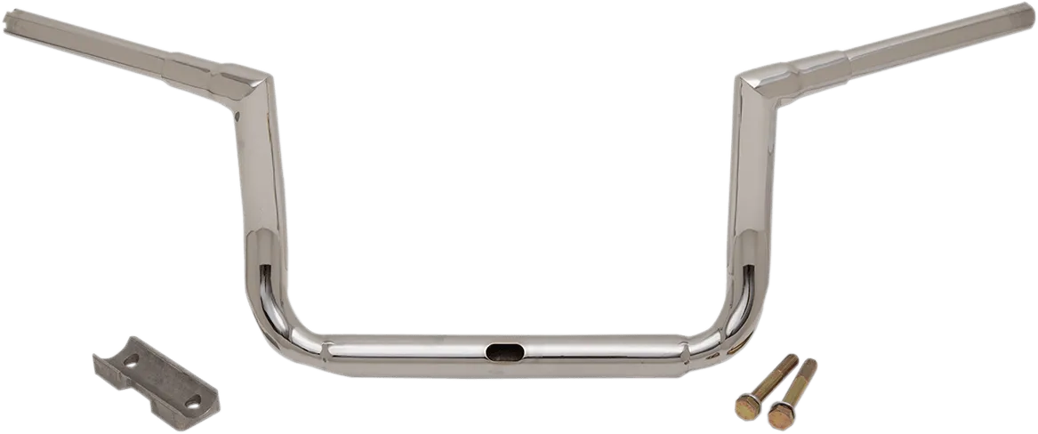 LA Choppers LA-7365-10 1-1/2in. Grande Twin Peaks Touring Handlebars - 10in. Rise - Chrome