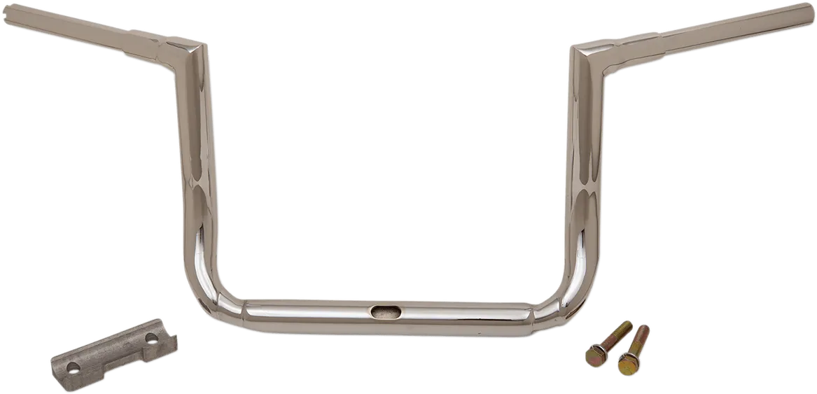 LA Choppers LA-7365-12 1-1/2in. Grande Twin Peaks Touring Handlebars - 12in. Rise - Chrome