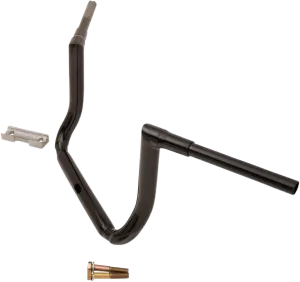 LA Choppers LA-7365-12B 1-1/2in. Grande Twin Peaks Touring Handlebars - 12in. Rise - Gloss Black