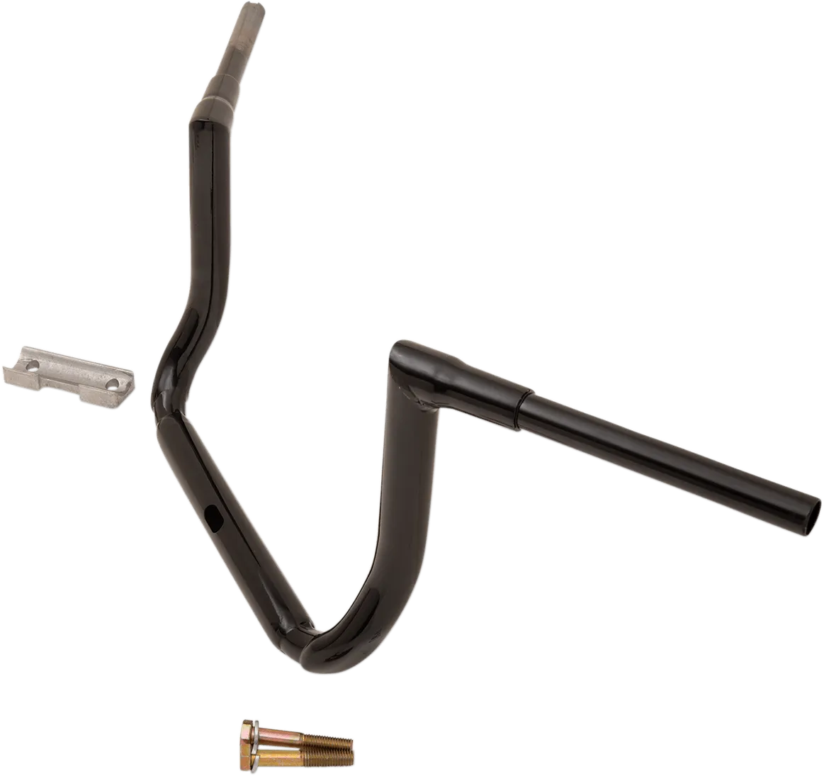 LA Choppers LA-7365-12B 1-1/2in. Grande Twin Peaks Touring Handlebars - 12in. Rise - Gloss Black