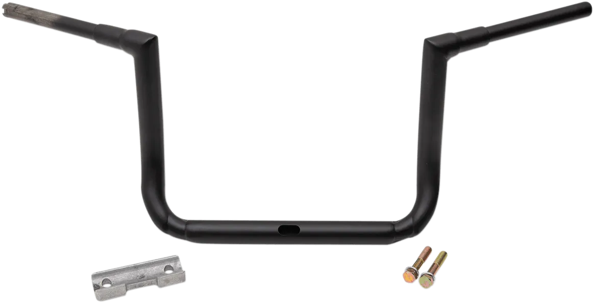 LA Choppers LA-7365-12M 1-1/2in. Grande Twin Peaks Touring Handlebars - 12in. Rise - Flat Black