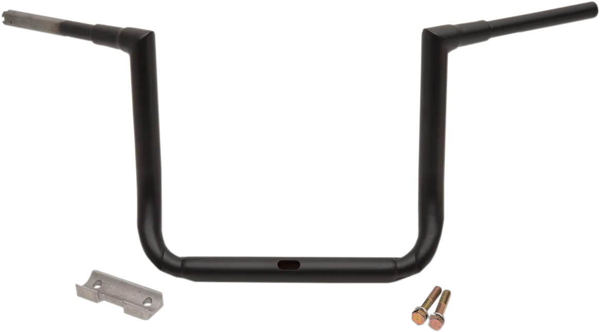 LA Choppers LA-7365-14M 1-1/2in. Grande Twin Peaks Touring Handlebars - 14in. Rise - Flat Black