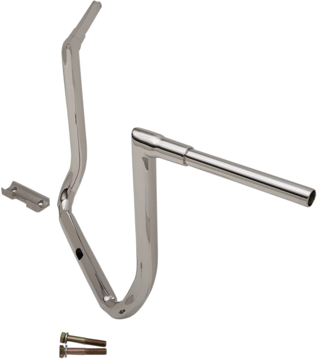 LA Choppers LA-7365-16 1-1/2in. Grande Twin Peaks Touring Handlebars - 16in. Rise - Chrome