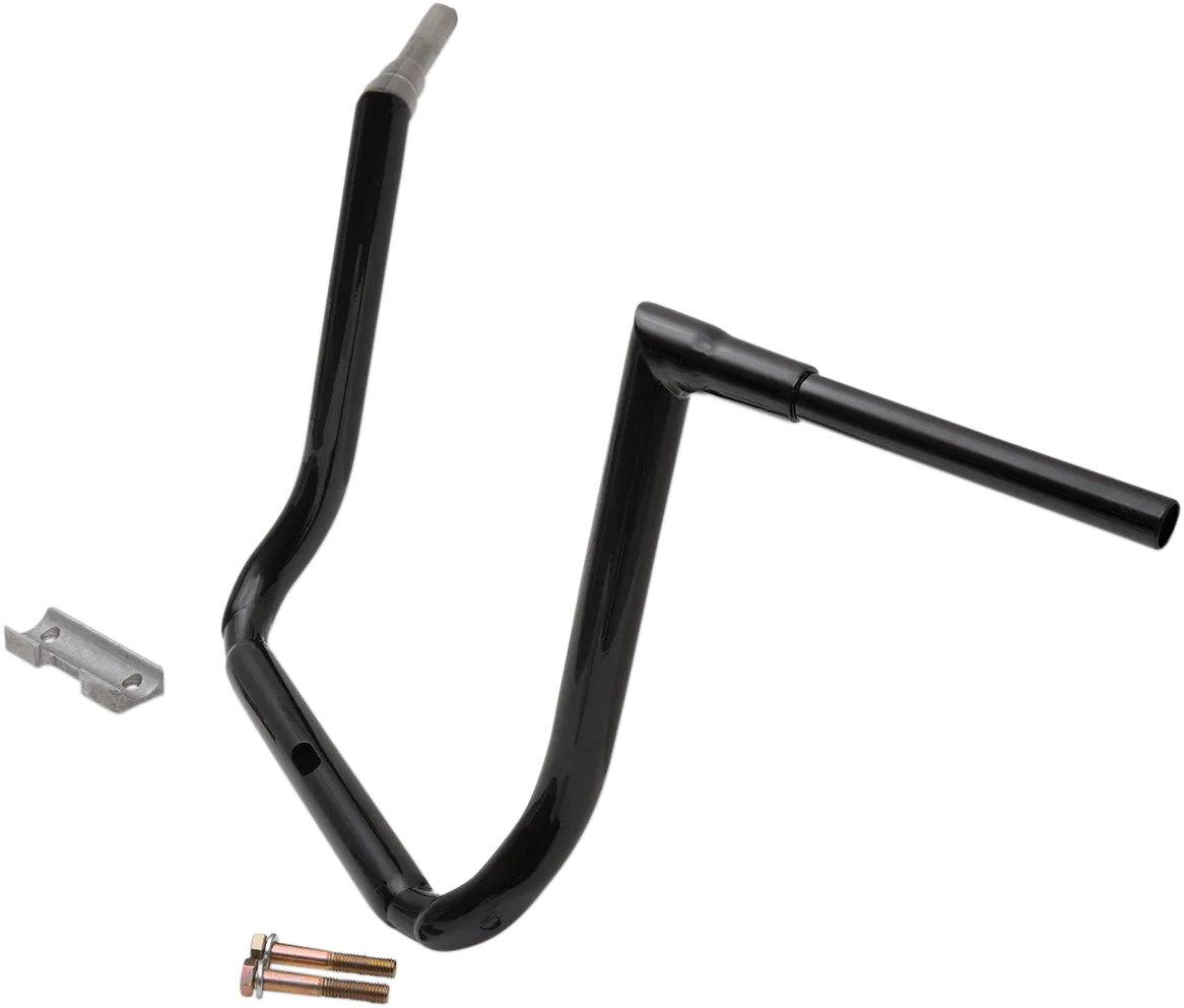 LA Choppers LA-7365-16B 1-1/2in. Grande Twin Peaks Touring Handlebars - 16in. Rise - Gloss Black
