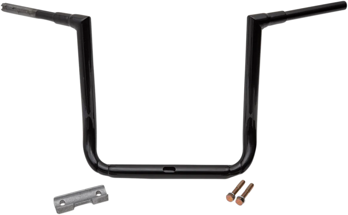 LA Choppers LA-7365-16B 1-1/2in. Grande Twin Peaks Touring Handlebars - 16in. Rise - Gloss Black