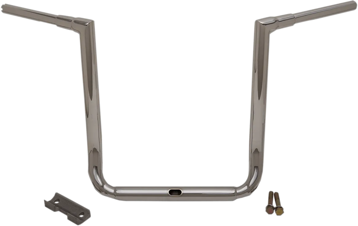 LA Choppers LA-7365-18 1-1/2in. Grande Twin Peaks Touring Handlebars - 18in. Rise - Chrome