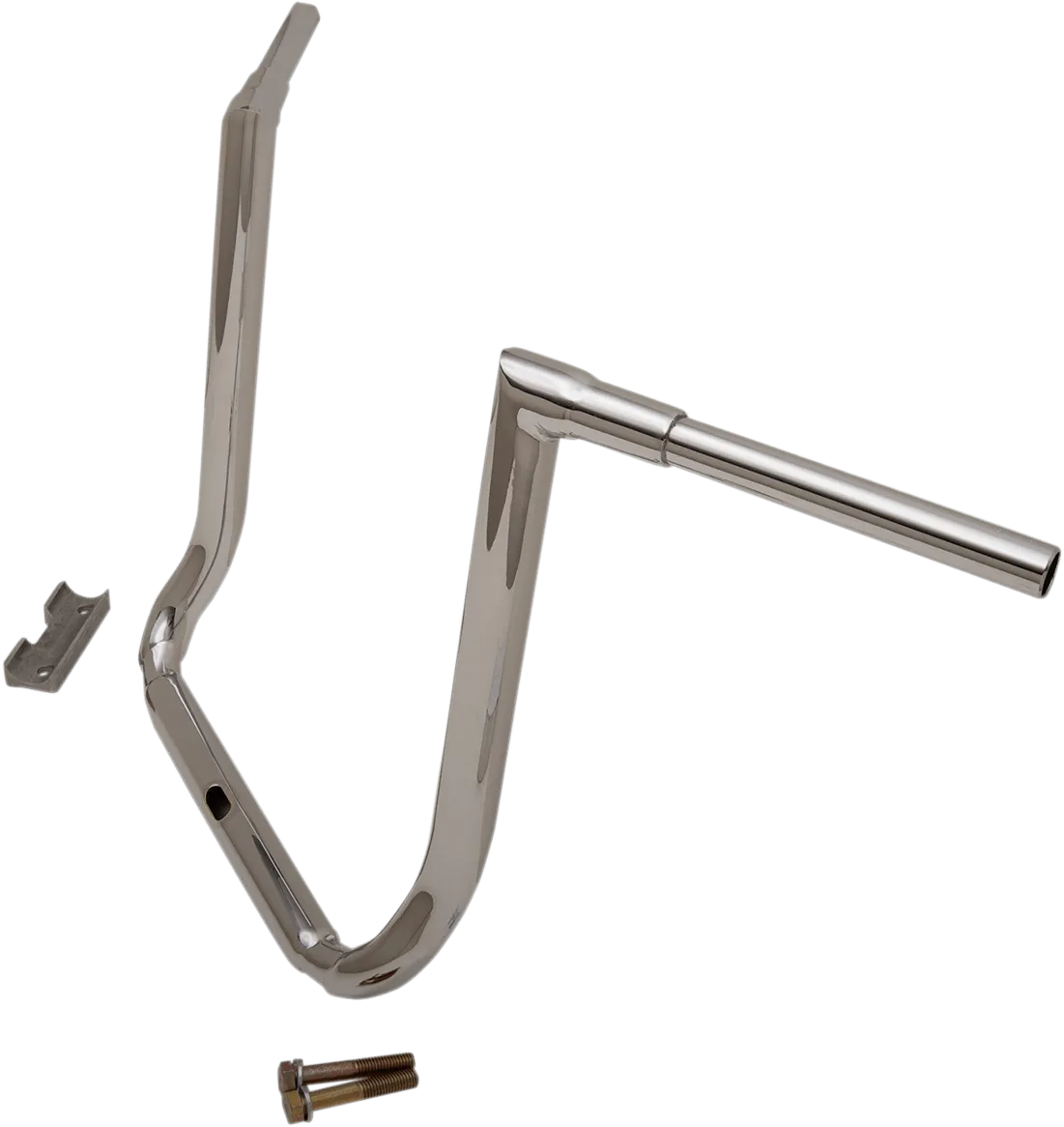 LA Choppers LA-7365-18 1-1/2in. Grande Twin Peaks Touring Handlebars - 18in. Rise - Chrome