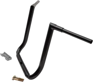 LA Choppers LA-7365-18B 1-1/2in. Grande Twin Peaks Touring Handlebars - 18in. Rise - Gloss Black