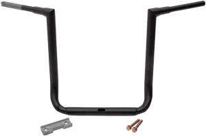 LA Choppers LA-7365-18M 1-1/2in. Grande Twin Peaks Touring Handlebars - 18in. Rise - Flat Black