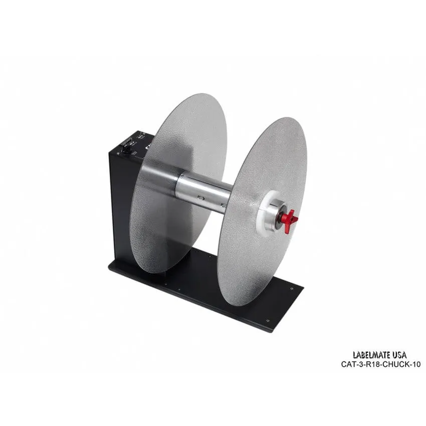 Labelmate Standard Heavy-Duty Rewinder - CAT-3-R18-CHUCK-10