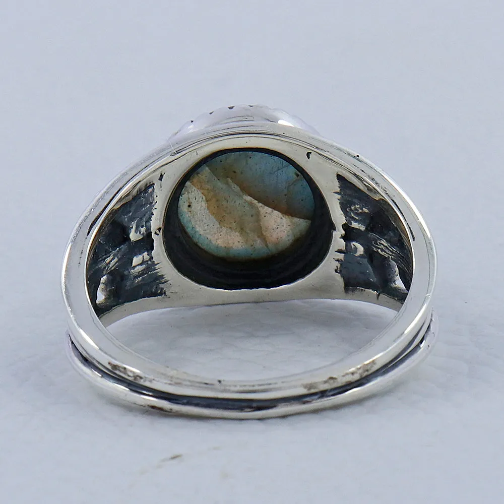 Labradorite Gemstone Silver Ring