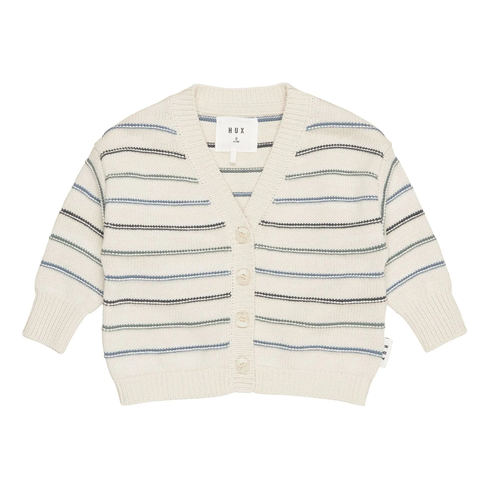 Lake Stripe Boxy Cardi