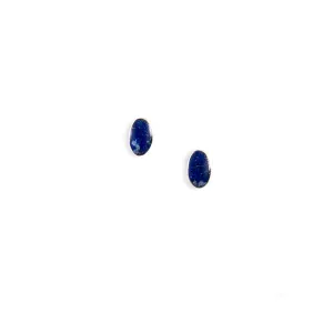 Lapis Lazuli Earrings Waqar | Artisan Crafted Jewelry | Chilean Artisans
