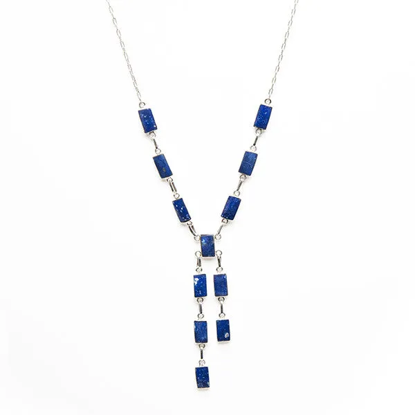 Lapis Lazuli Sareni Necklace | Handmade Jewelry | Crafted in the Andes