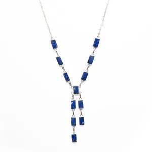 Lapis Lazuli Sareni Necklace | Handmade Jewelry | Crafted in the Andes