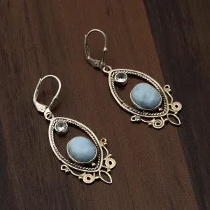 Larimar Handmade Earrings