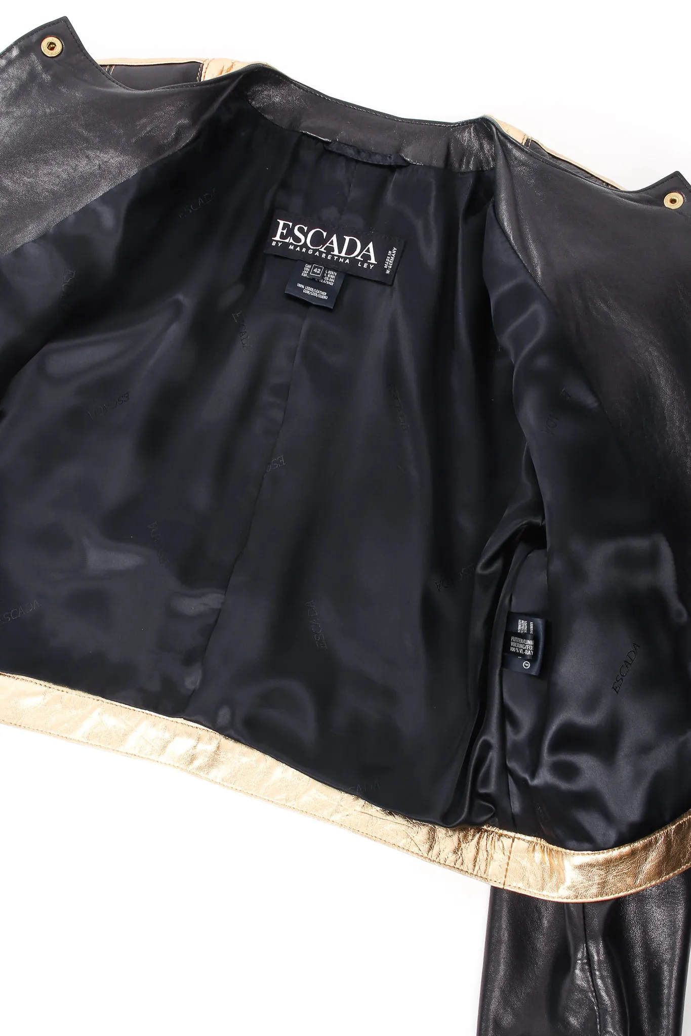 Leather Star Boxy Jacket