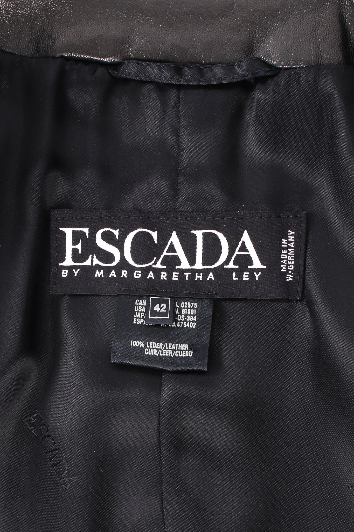 Leather Star Boxy Jacket