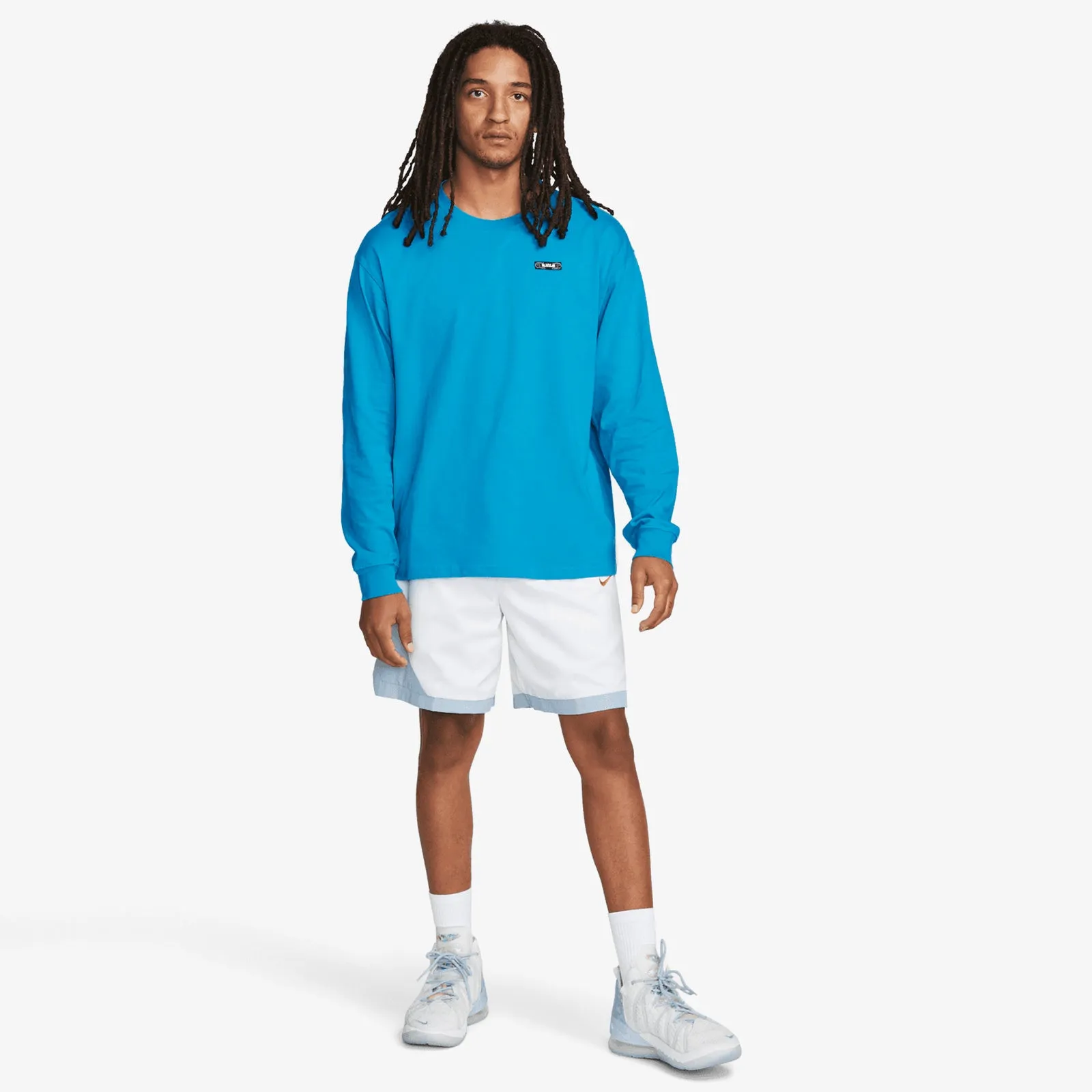 LeBron 'Strive For Greatness' Long Sleeve T-Shirt - Blue