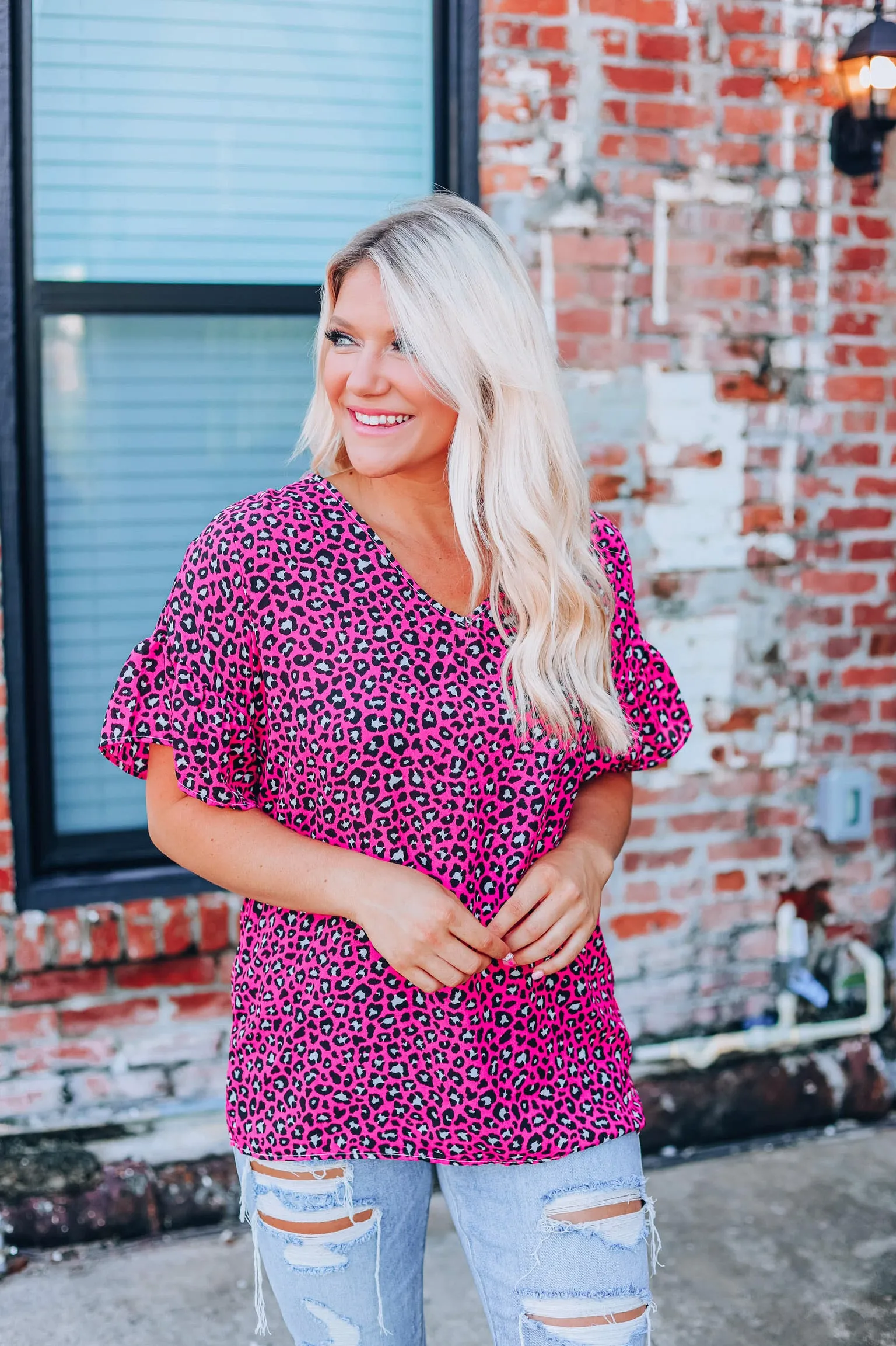 Leopard Soul Blouse S-3X