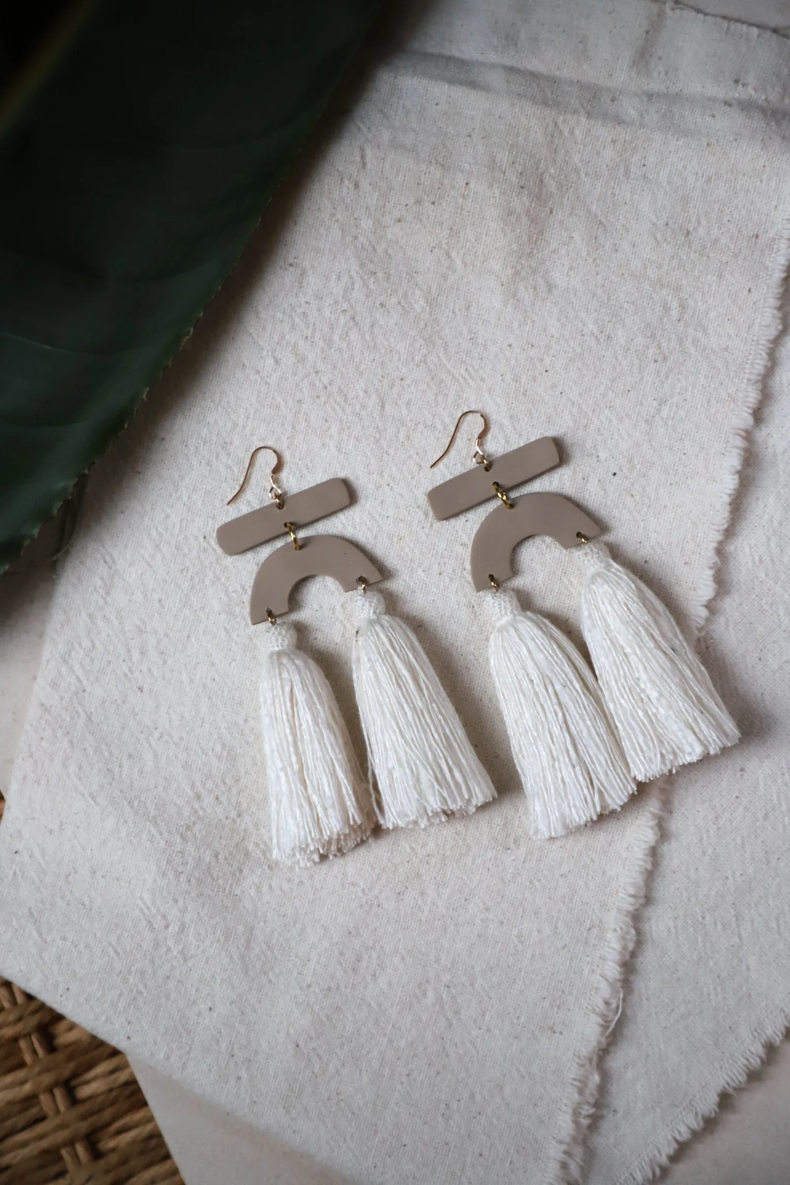 Libra Natural Earring