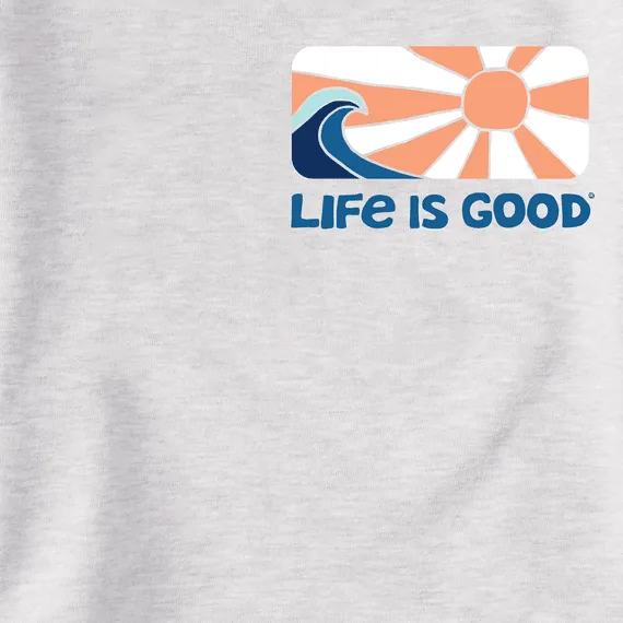 Life is Good Men's The Earth has Music Guitar Simply True Fleece Zip Hoodie