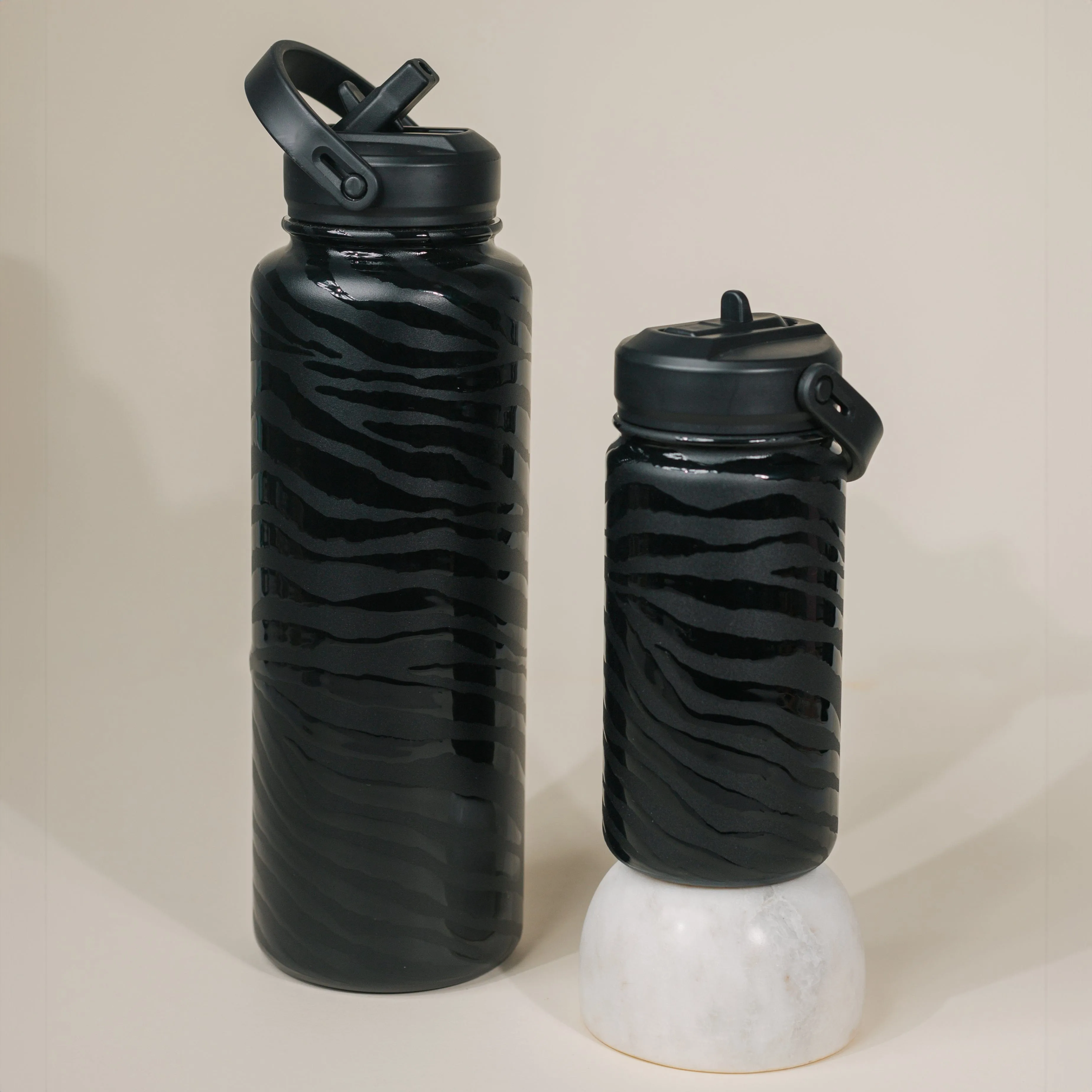 Lizzard Printed Flask 415Ml