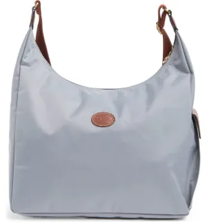 Long Champ LE Pilage Hobo Bag Grey
