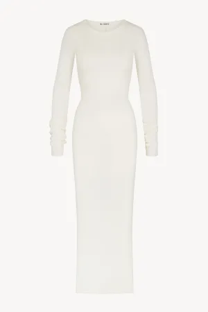 Long Sleeve Crewneck Maxi Dress