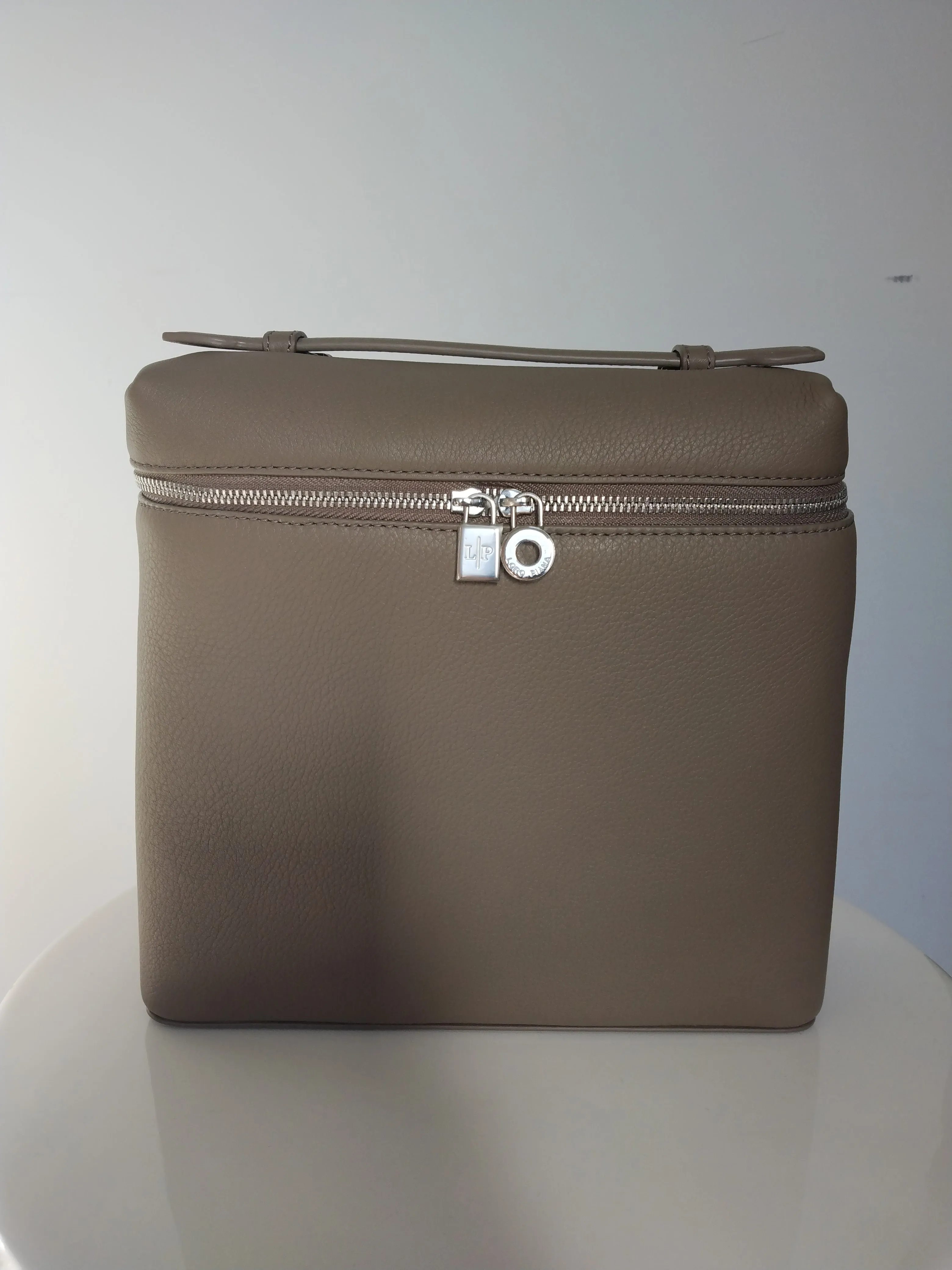 Loro Piana Taupe Extra Pocket Backpack L23.5