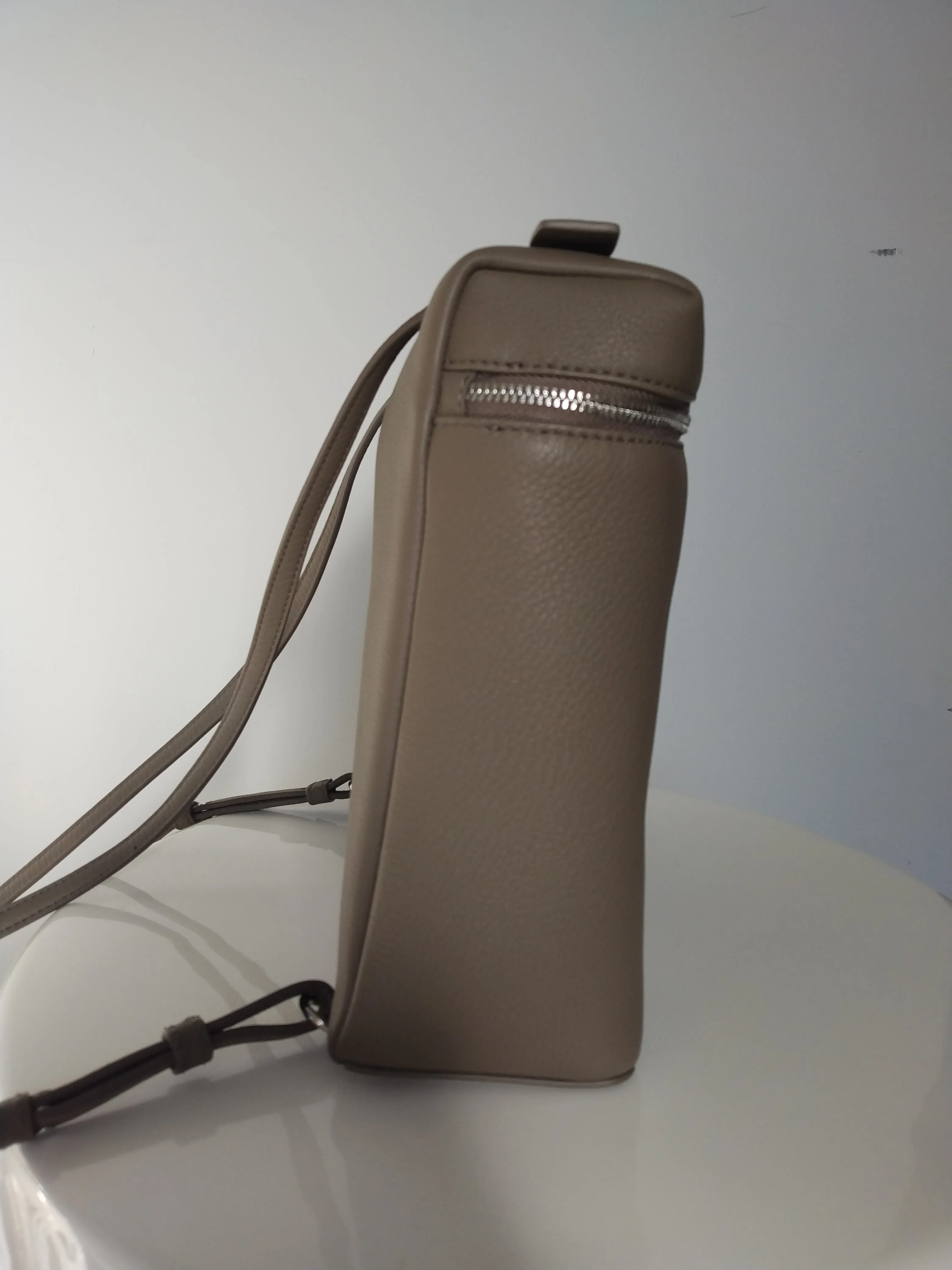 Loro Piana Taupe Extra Pocket Backpack L23.5