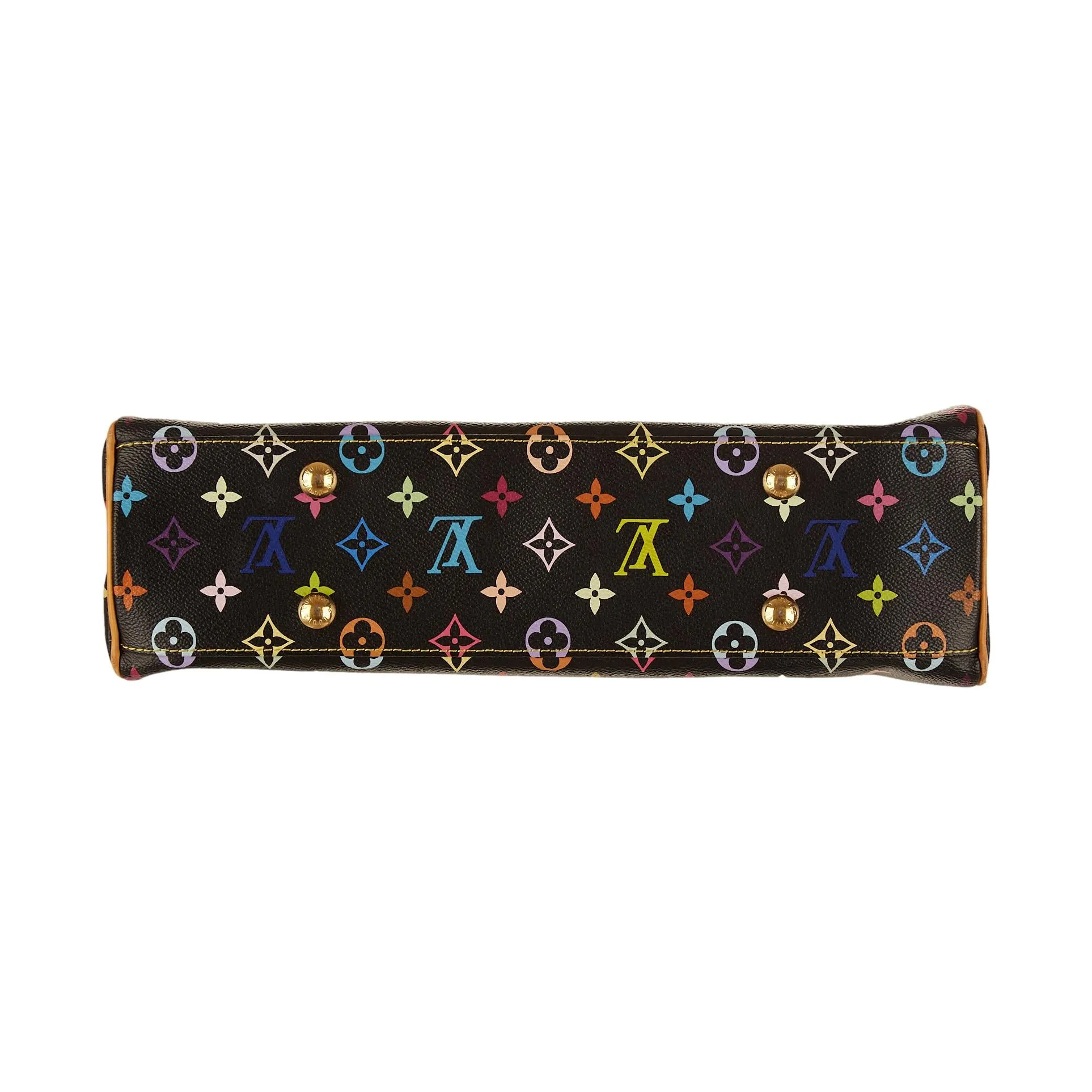 Louis Vuitton Black Multicolor Monogram Tote