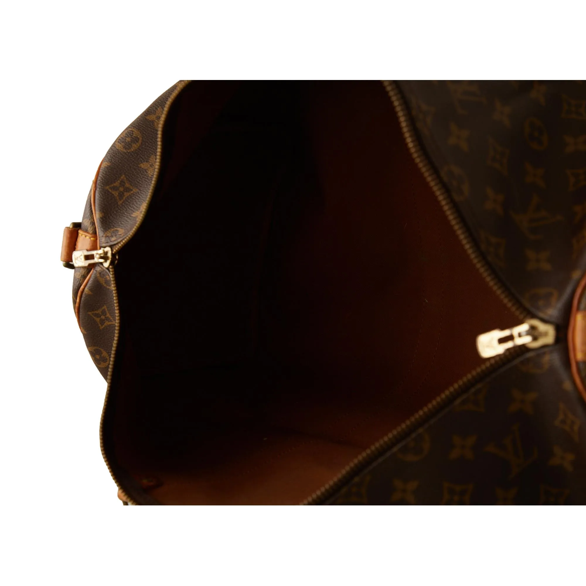Louis Vuitton Brown Monogram Keepall 50