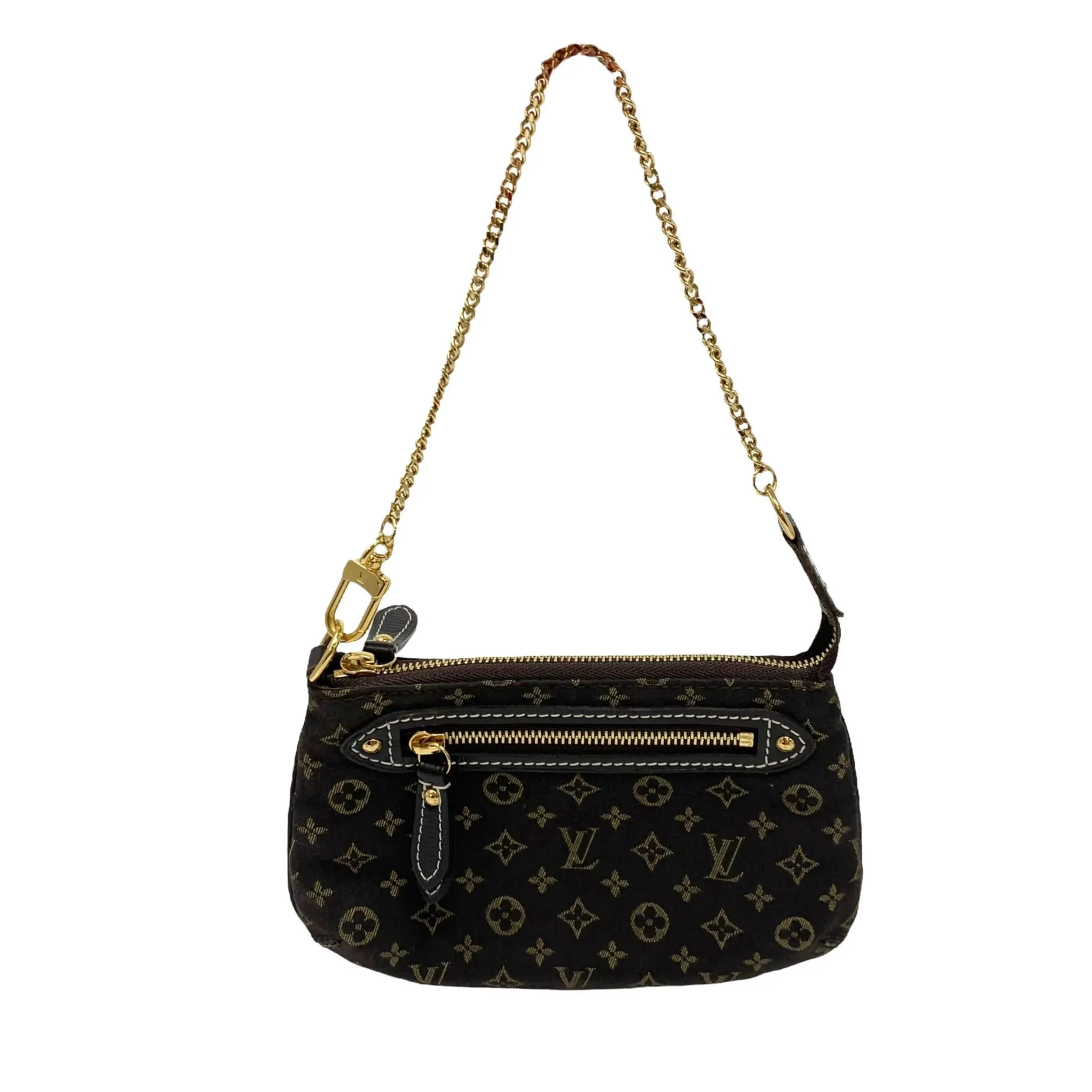 Louis Vuitton Brown Monogram Mini Chain Bag