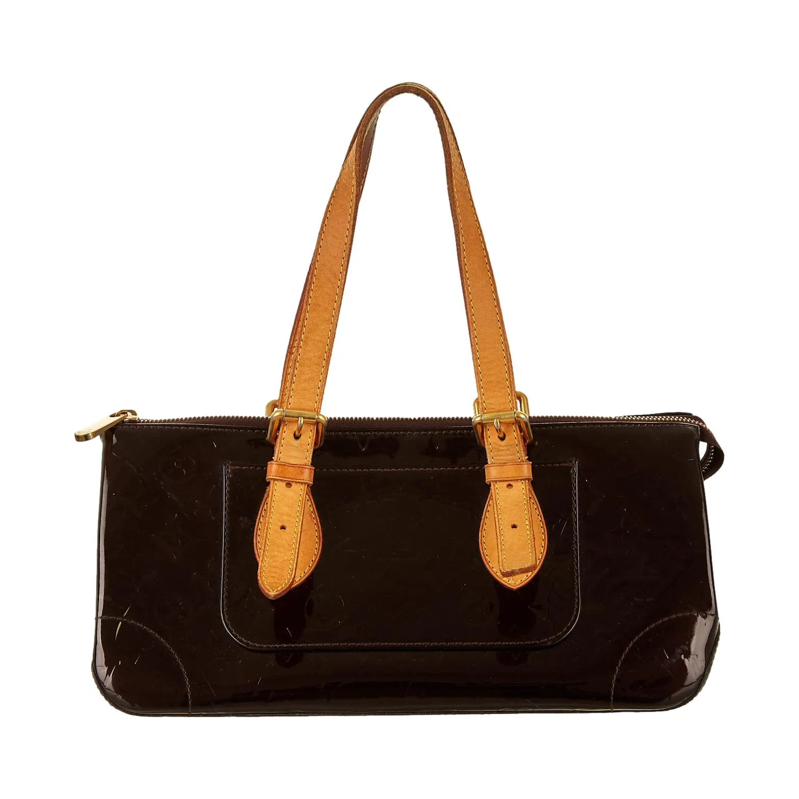 Louis Vuitton Deep Purple Vernis Top Handle Bag
